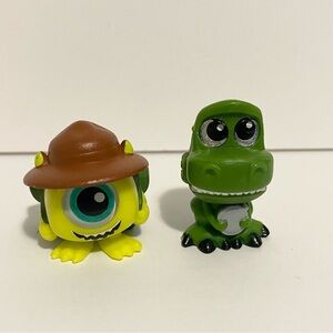 Disney Doorables Monsters Inc Mini Toy Story Rex Figure Lot Mike 4/$20 🛑